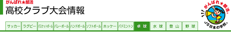 がんばれ★部活 高校クラブ大会情報