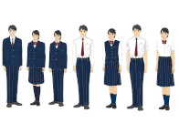 中川青和高等学校の制服