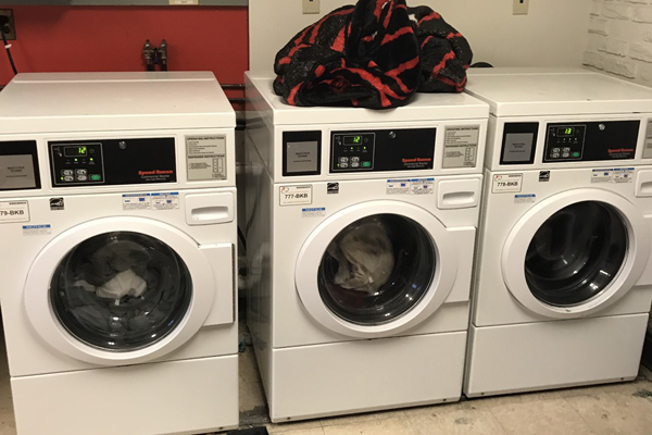 学生寮の洗濯機