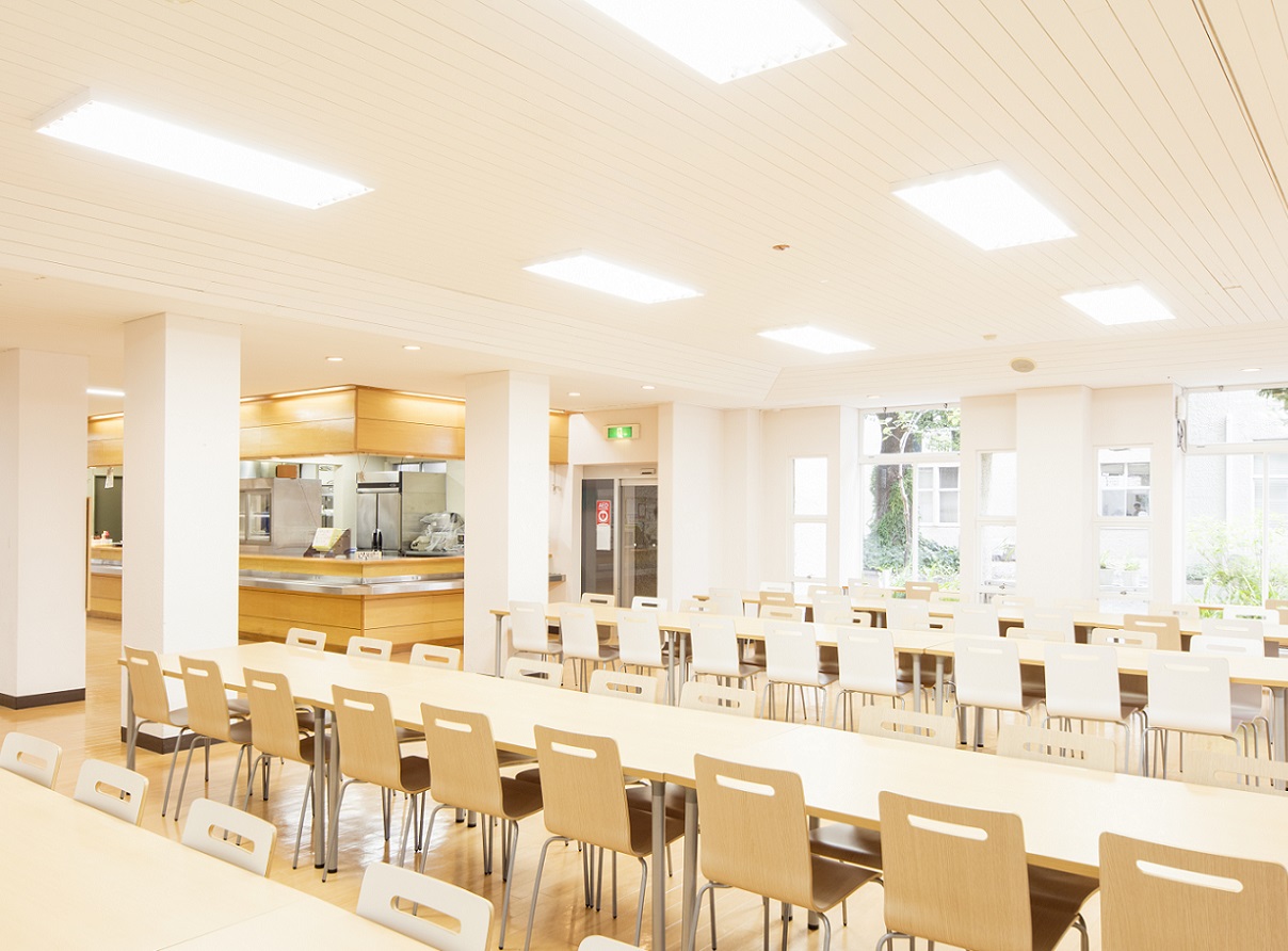 マルティン食堂：栄養バランスや健康を考えて作られている、安くて安心のメニューが魅力の学生食堂です